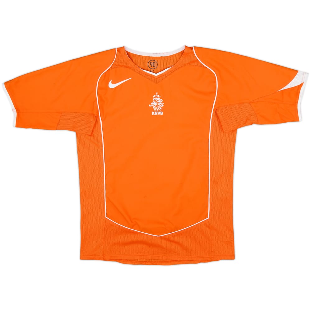 2004-06 Netherlands Home Shirt - 8/10 - (L.Boys)
