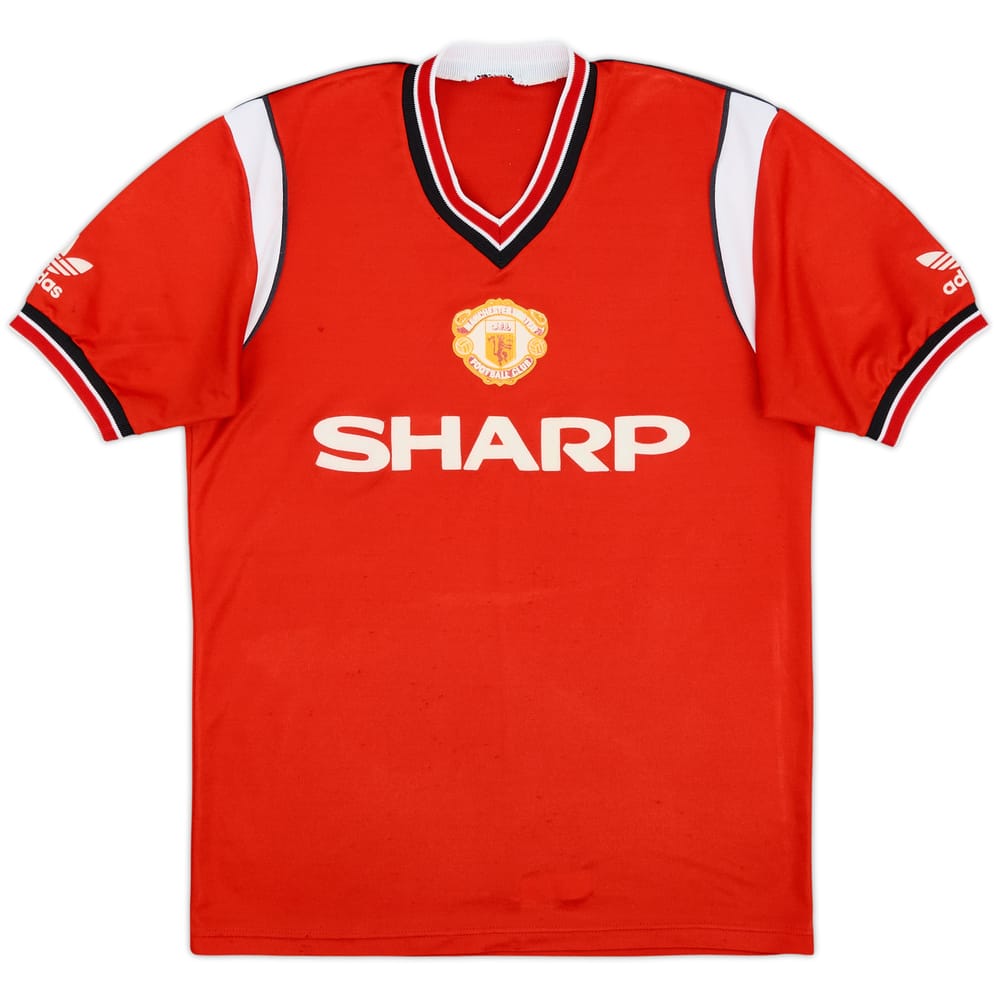 1984-86 Manchester United Home Shirt - 5/10 - (S)