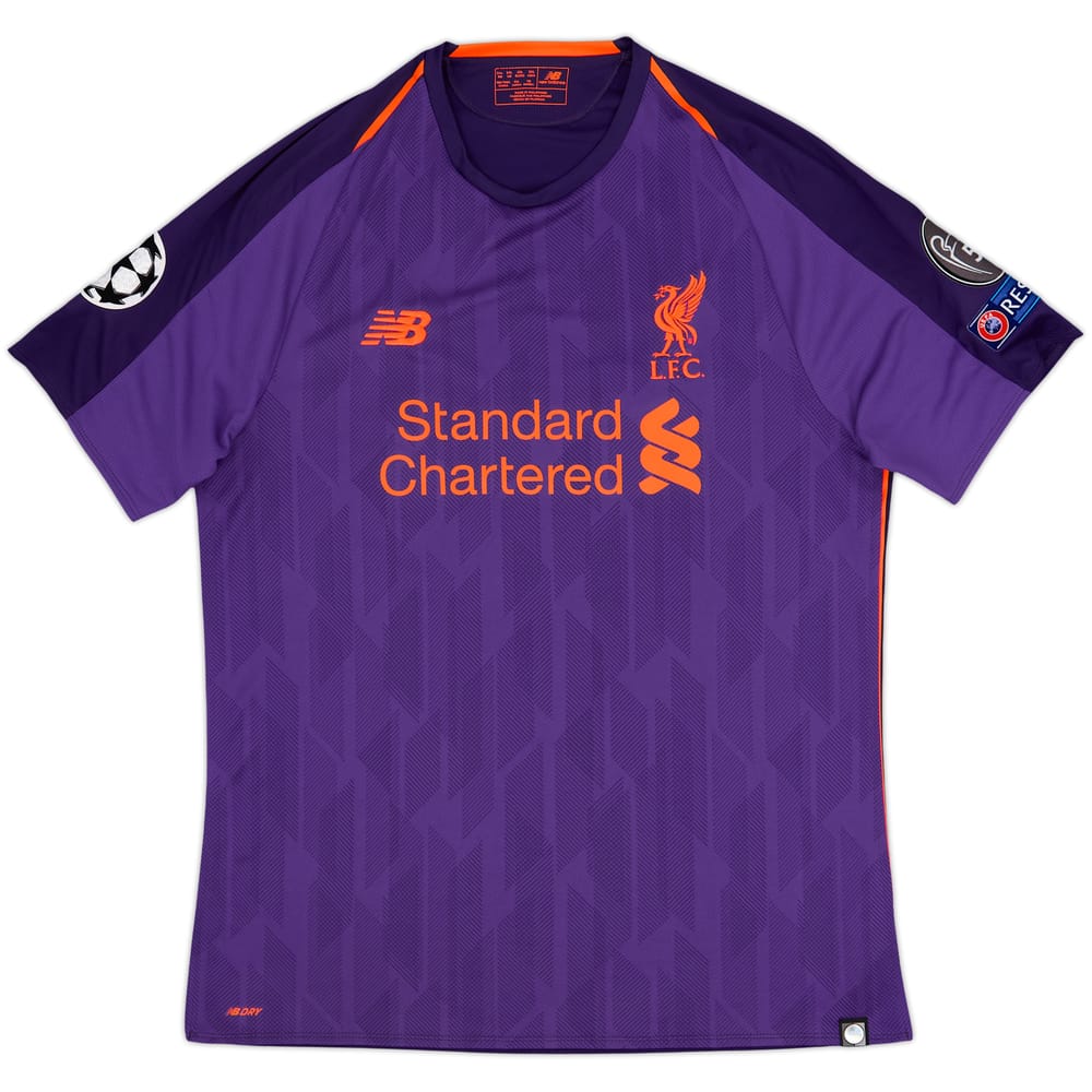 2018-19 Liverpool Away Shirt - 8/10 - (XXL)
