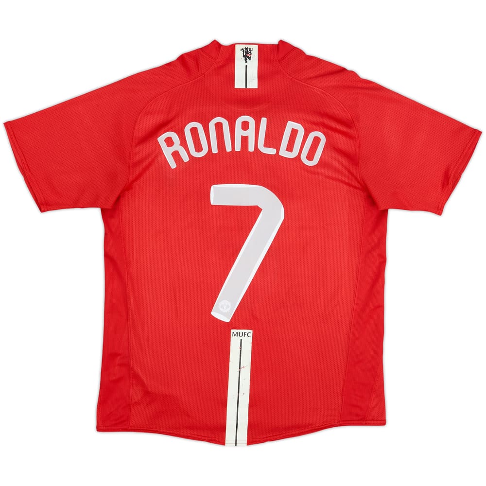 2007-09 Manchester United Home Shirt Ronaldo #7 - 5/10 - (M)