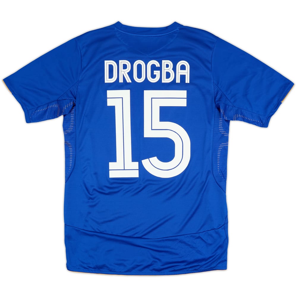 2005-06 Chelsea Centenary Home Shirt Drogba #15 - 7/10 - (S)