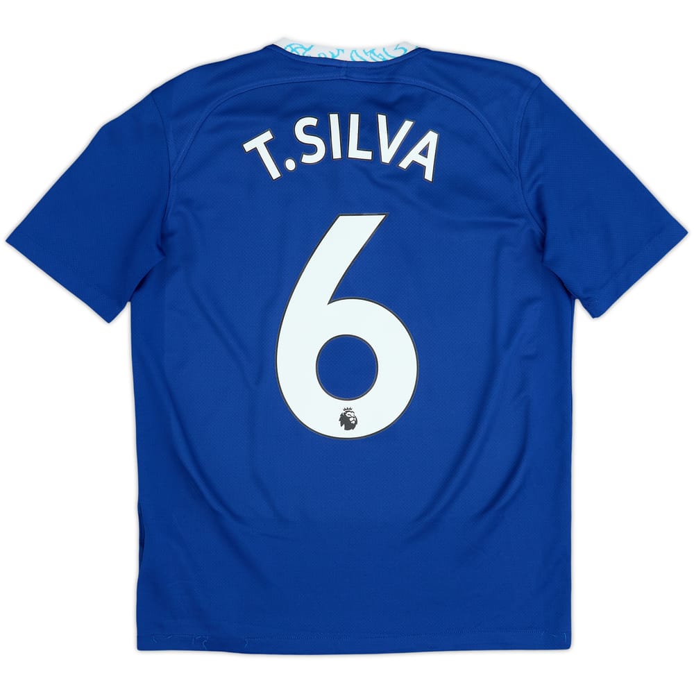 2022-23 Chelsea Home Shirt T.Silva #6 - 6/10 - (XL.Boys)