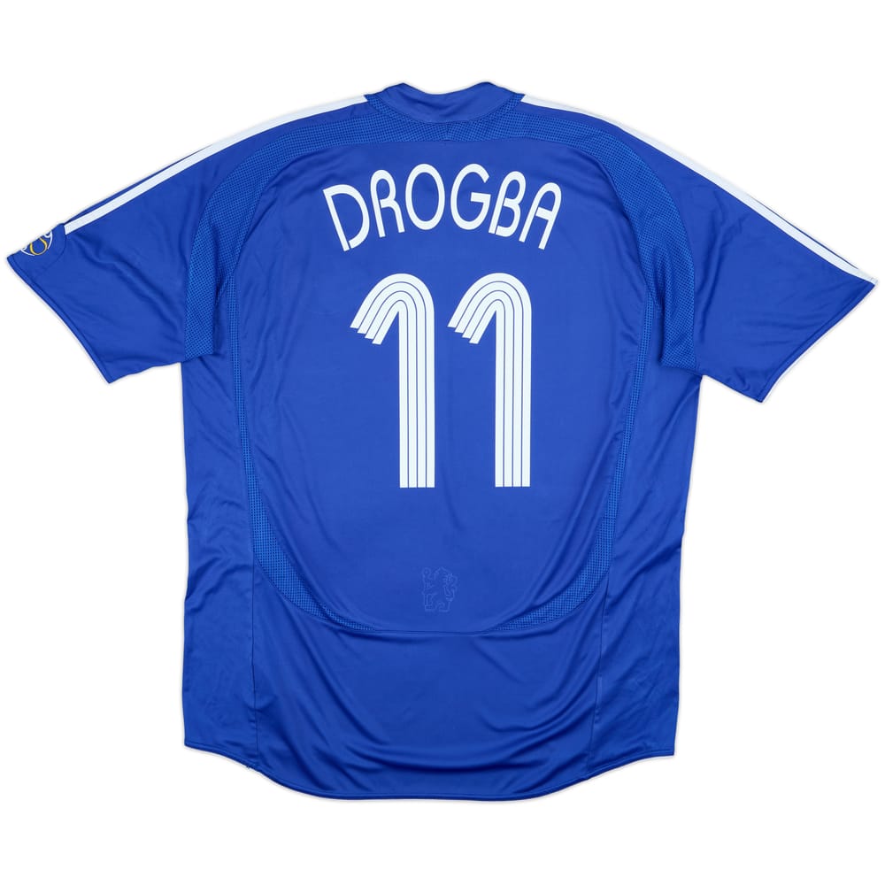 2006-08 Chelsea Home Shirt Drogba #11 - 6/10 - (XL)