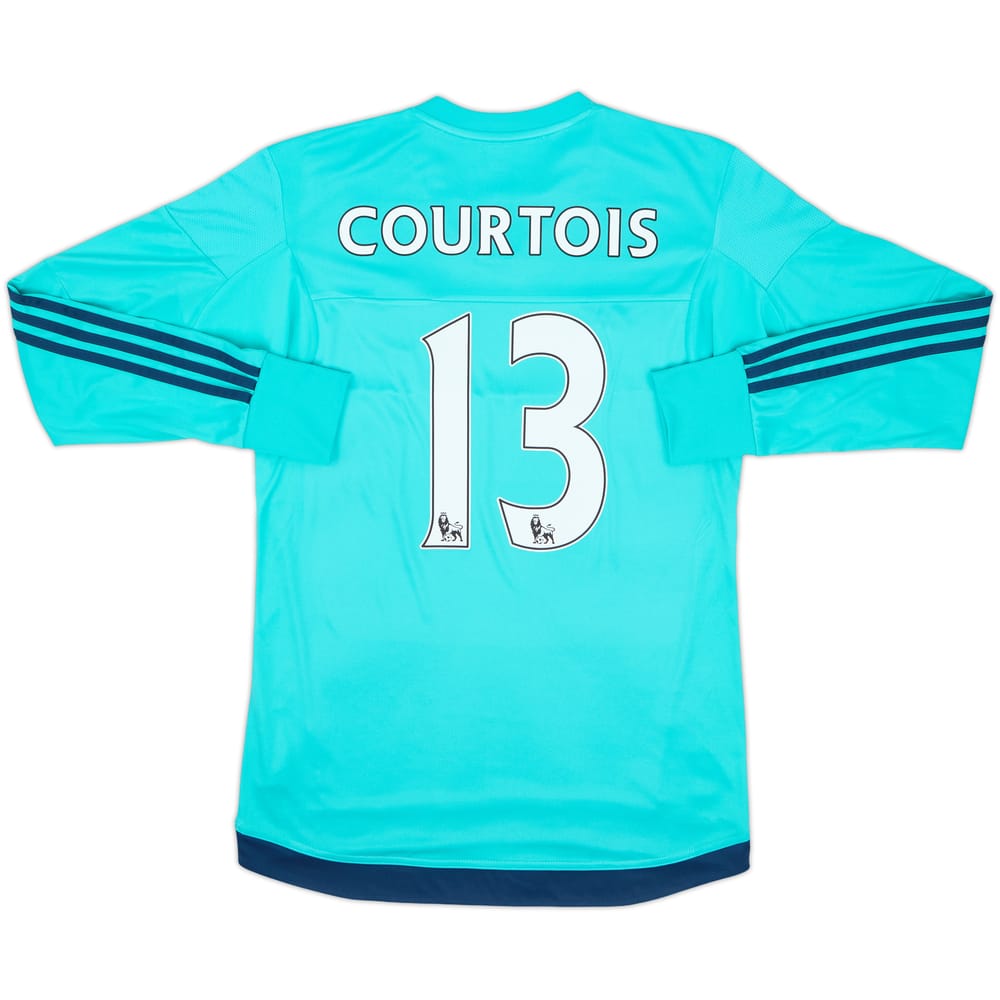 2015-16 Chelsea GK Shirt Courtois #13 - 7/10 - (S)