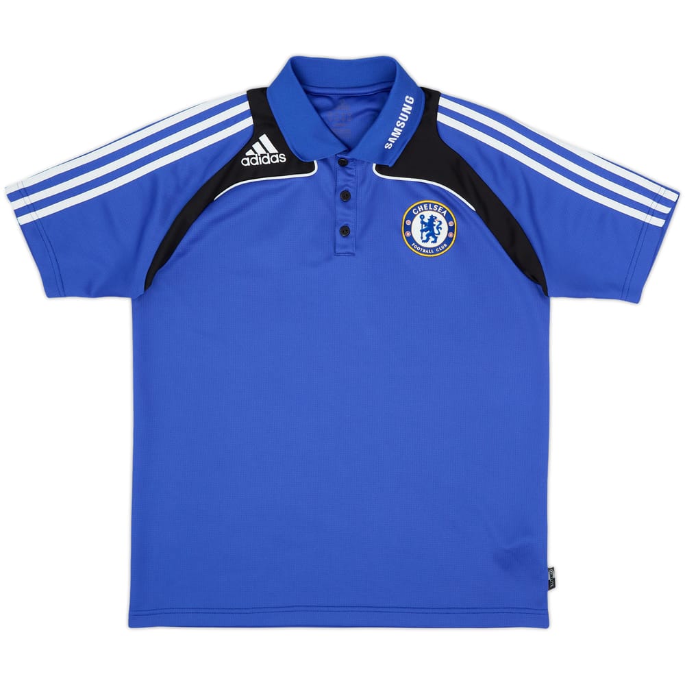 2008-09 Chelsea adidas Polo Shirt - 8/10 - (L)