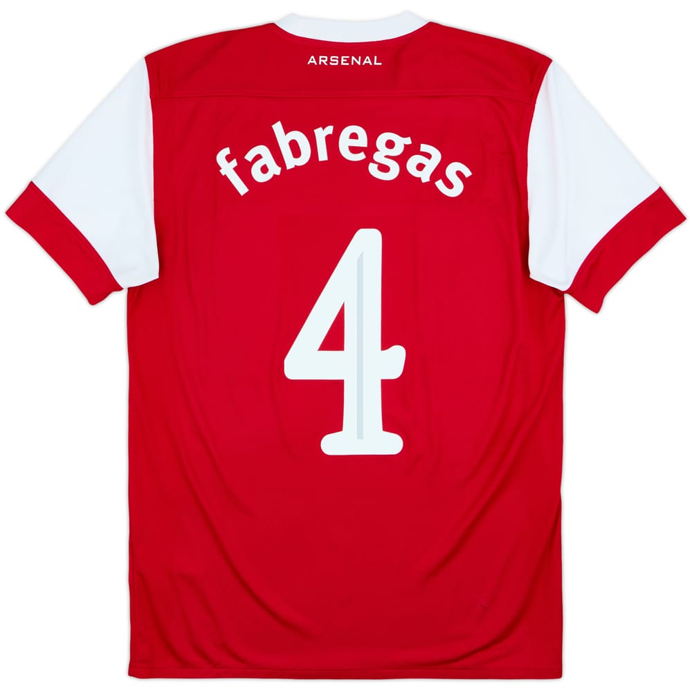 2010-11 Arsenal Home Shirt Fabregas #4 - 5/10 - (M)