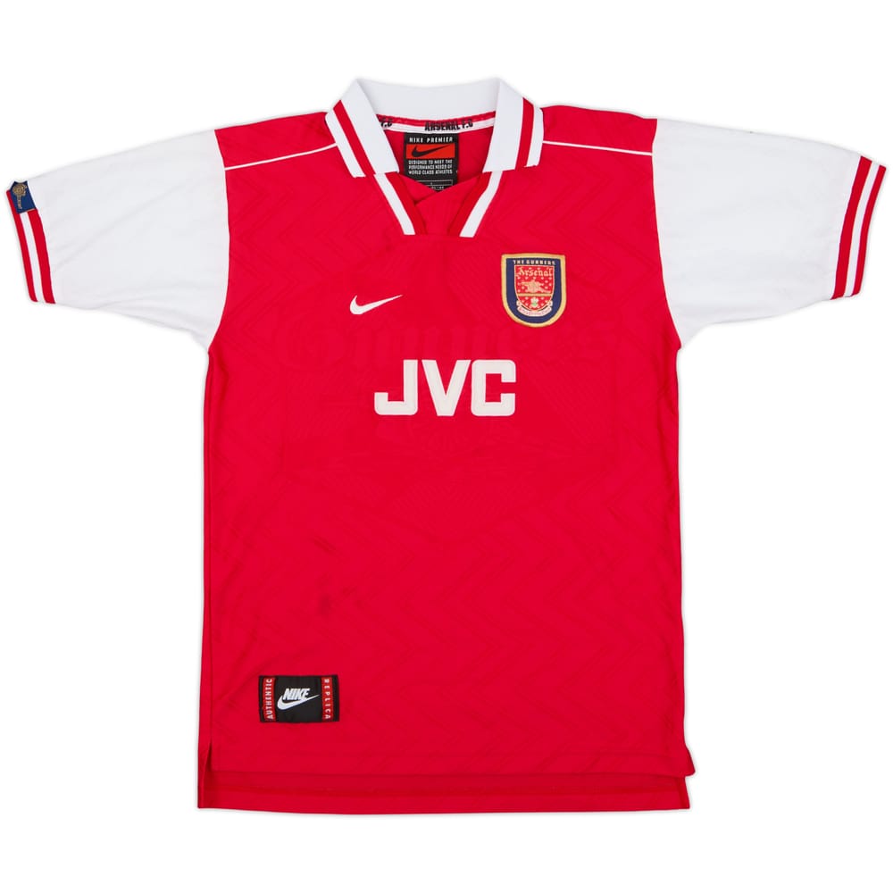 1996-98 Arsenal Home Shirt - 6/10 - (L.Boys)