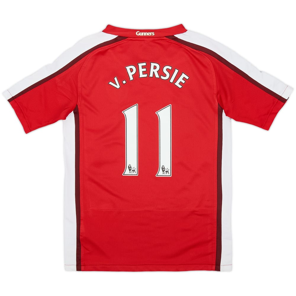 2008-10 Arsenal Home Shirt v.Persie #11 - 6/10 - (S.Boys)