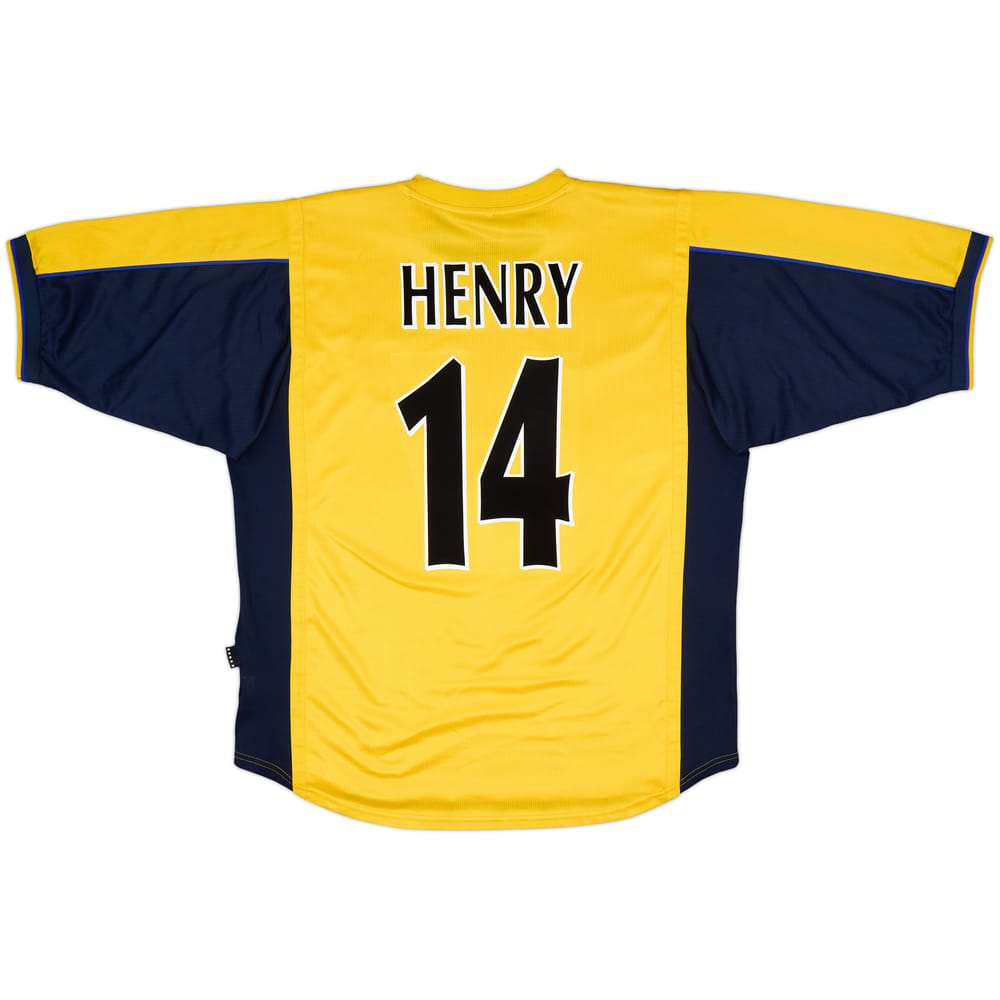 1999-01 Arsenal Away Shirt Henry #14 - 9/10 - (XL)