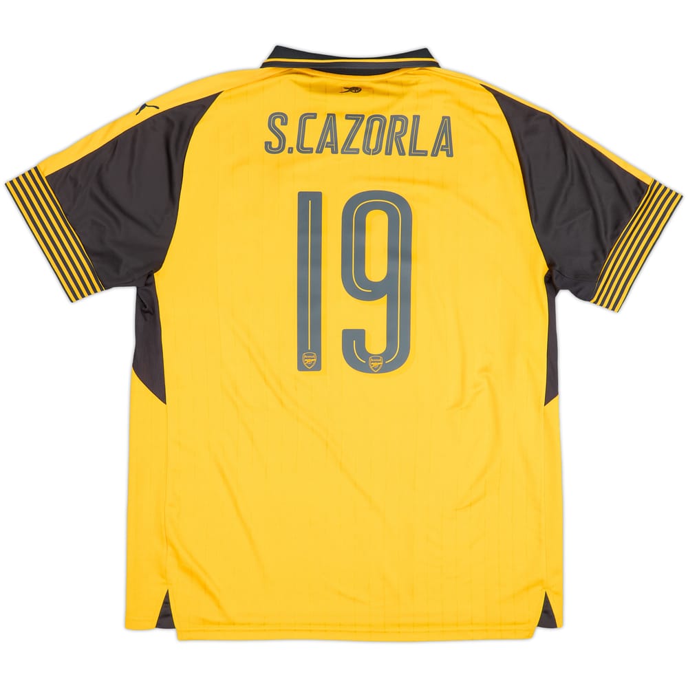 2016-17 Arsenal Away Shirt S.Cazorla #19 - 7/10 - (XXL)