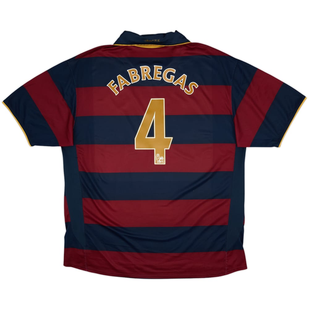 2007-08 Arsenal Third Shirt Fabregas #4 - 7/10 - (XXL)