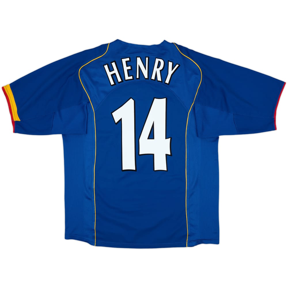 2004-06 Arsenal Away Shirt Henry #14 - 6/10 - (M)