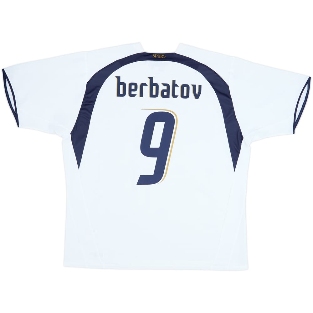2006-07 Tottenham Home Shirt Berbatov #9 - 8/10 - (XXL)