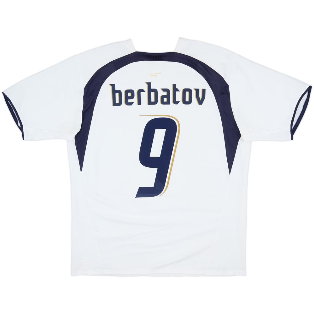 2006-07 Tottenham Home Shirt Berbatov #9 - 7/10 - (L)