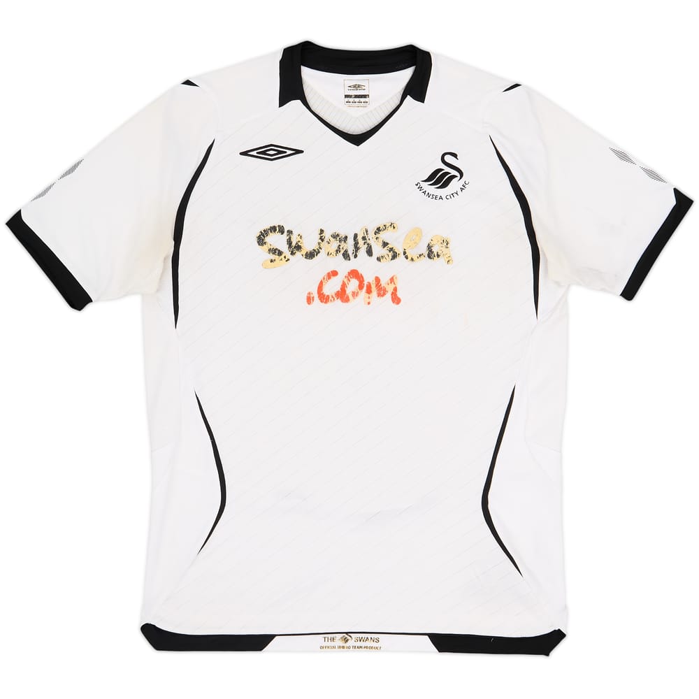 2008-09 Swansea Home Shirt - 4/10 - (M)