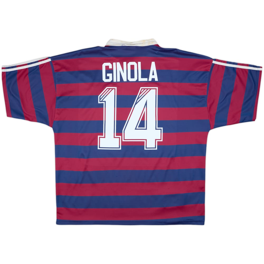 1995-96 Newcastle Away Shirt Ginola #14 - 8/10 - (XXL)