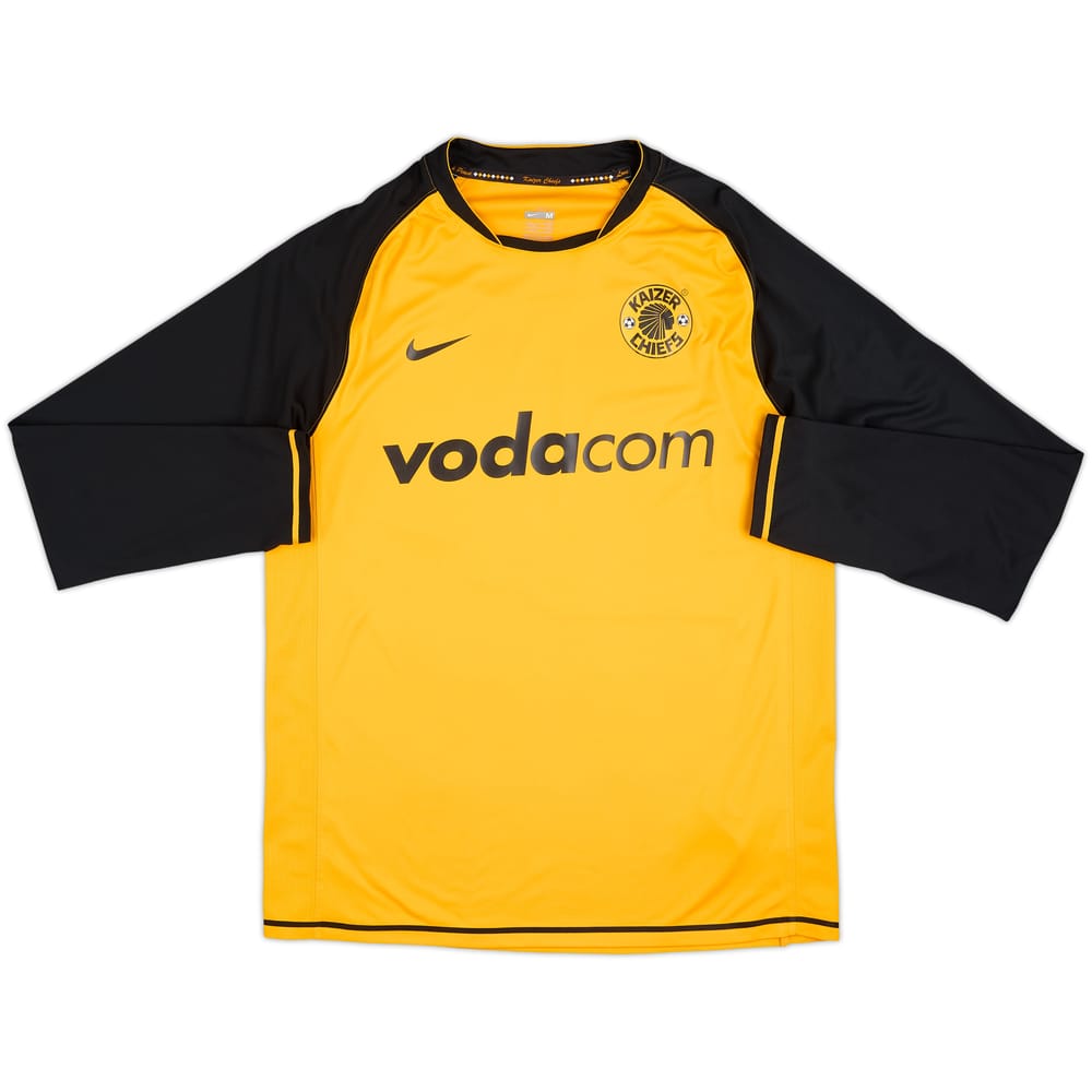 2007-09 Kaizer Chiefs Home L/S Shirt - 9/10 - (M)