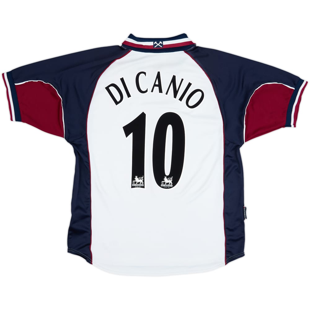 1999-01 West Ham Away Shirt Di Canio #10 - 7/10 - (XL)
