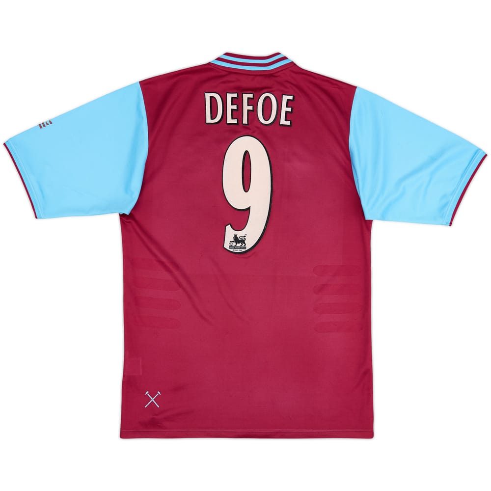 2001-03 West Ham Home Shirt Defoe #9 - 8/10 - (M)