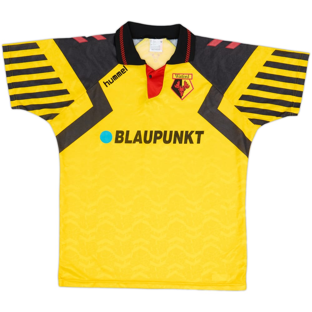 1993-95 Watford Home Shirt - 9/10 - (L)