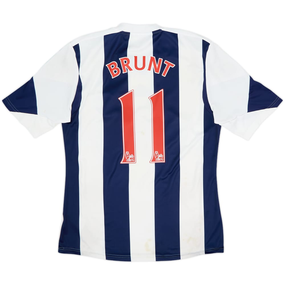 2013-14 West Brom Home Shirt Brunt #11 - 5/10 - (M)