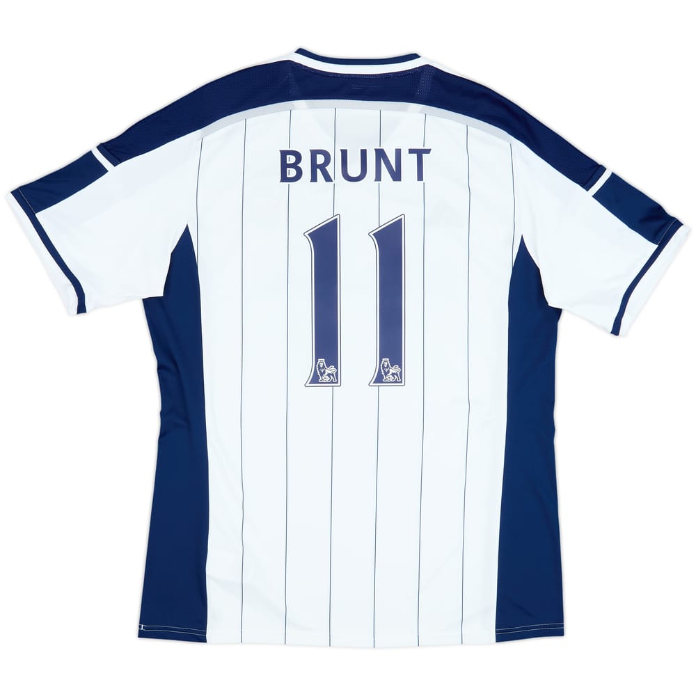 2014-15 West Brom Home Shirt Brunt #11 - 8/10 - (XL)
