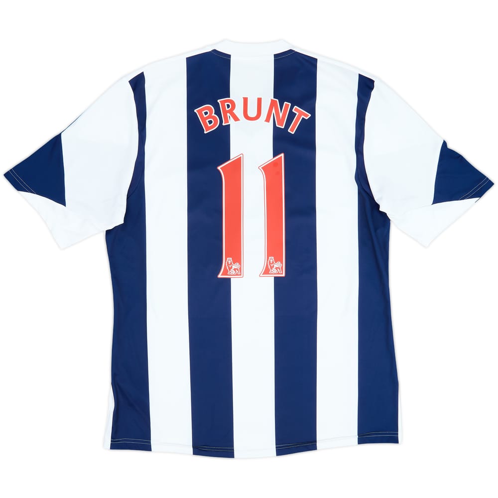 2013-14 West Brom Home Shirt Brunt #11 - 8/10 - (L)
