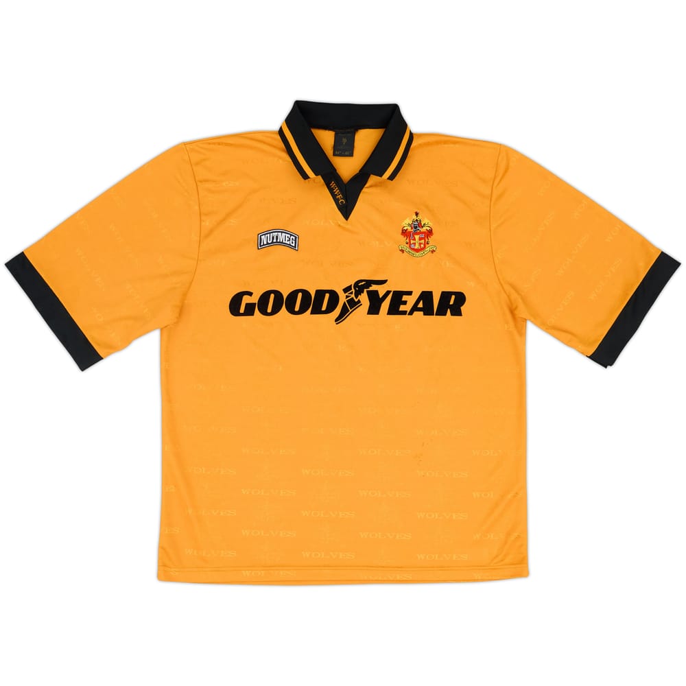 1995-96 Wolves Home Shirt - 9/10 - (L/XL)