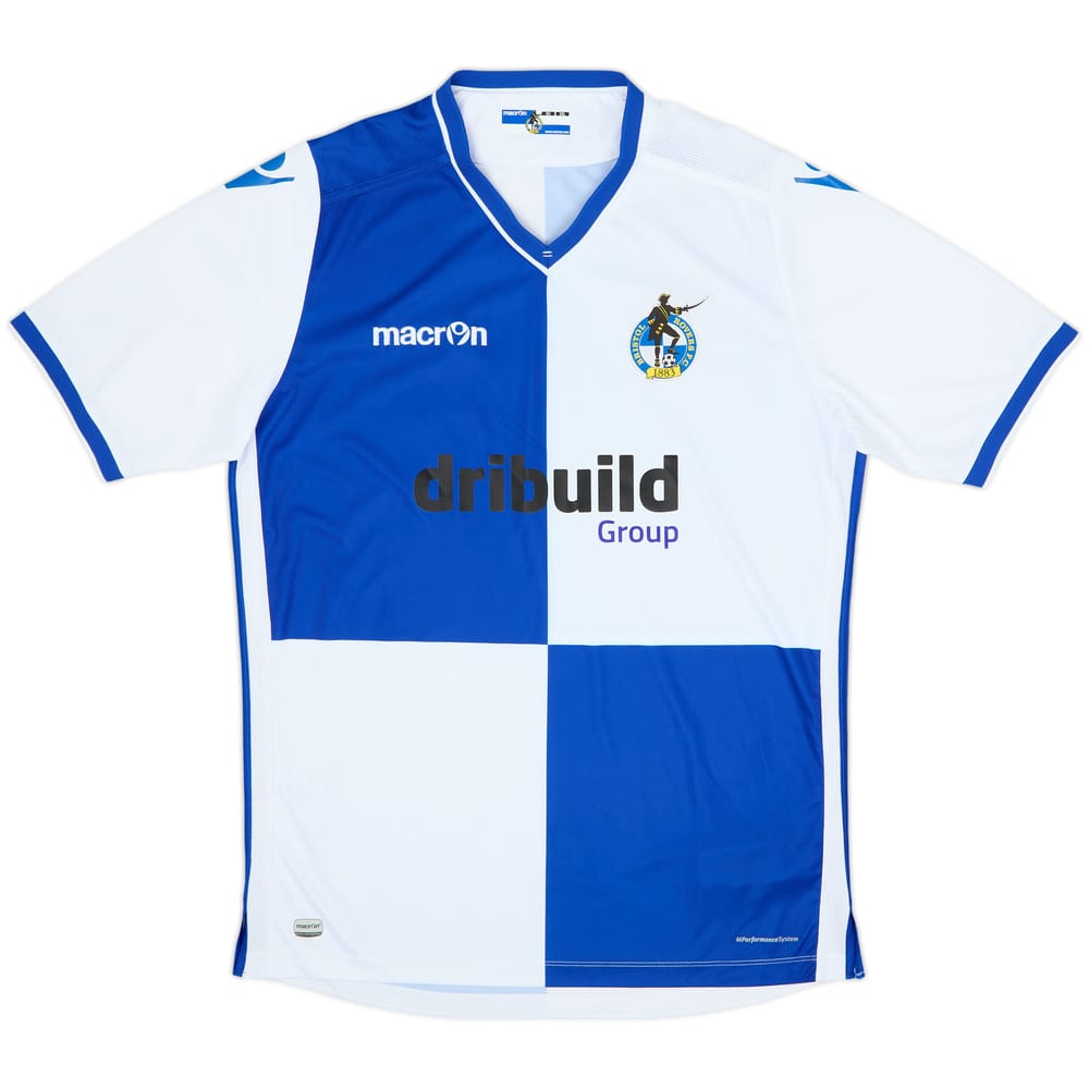 2016-17 Bristol Rovers Home Shirt - 8/10 - (XXL)