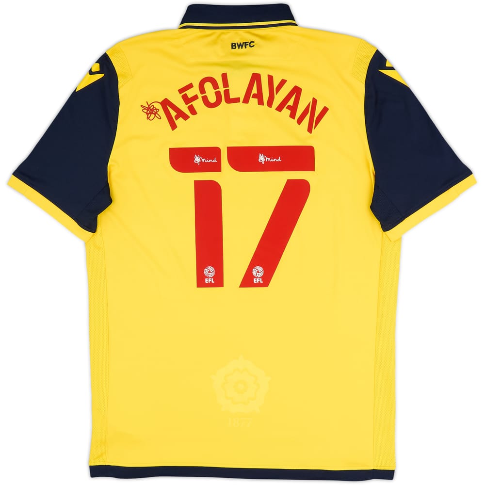 2021-22 Bolton Away Shirt Afolayan #17 - 8/10 - (L)