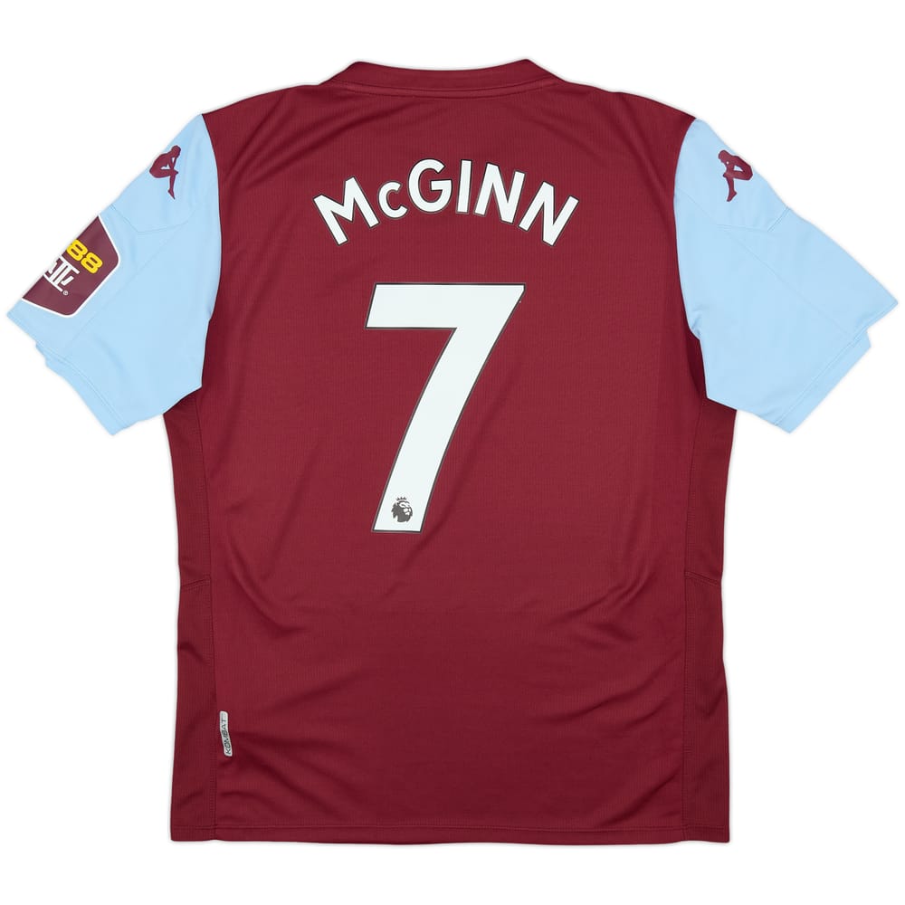 2019-20 Aston Villa Home Shirt McGinn #7 - 8/10 - (L)