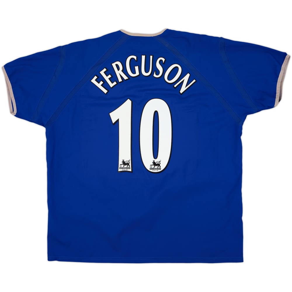 2003-04 Everton Home Shirt Ferguson #10 - 7/10 - (XXL)