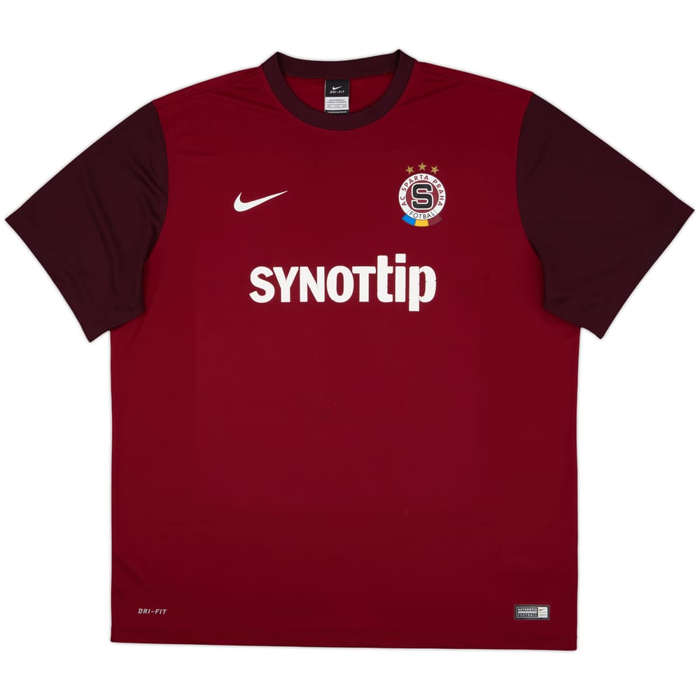 Camiseta básica de local del Sparta Prague 2015-16 - 5/10 - (XXL)
