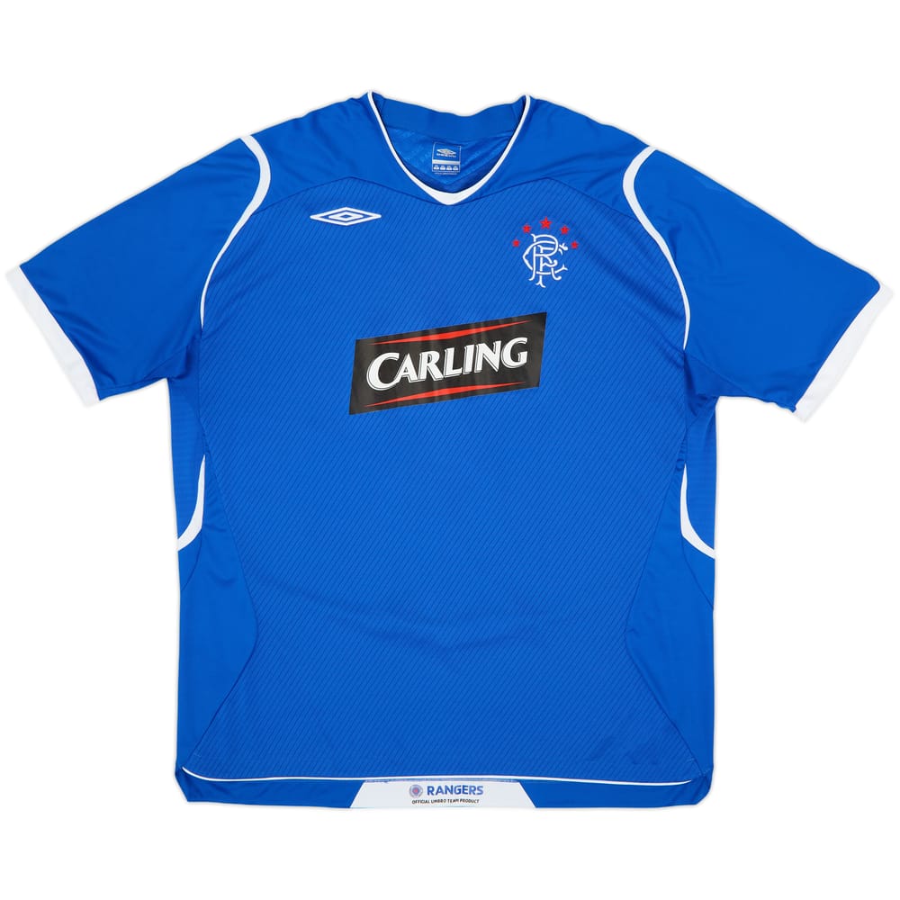 2008-09 Rangers Home Shirt - 8/10 - (XXL)