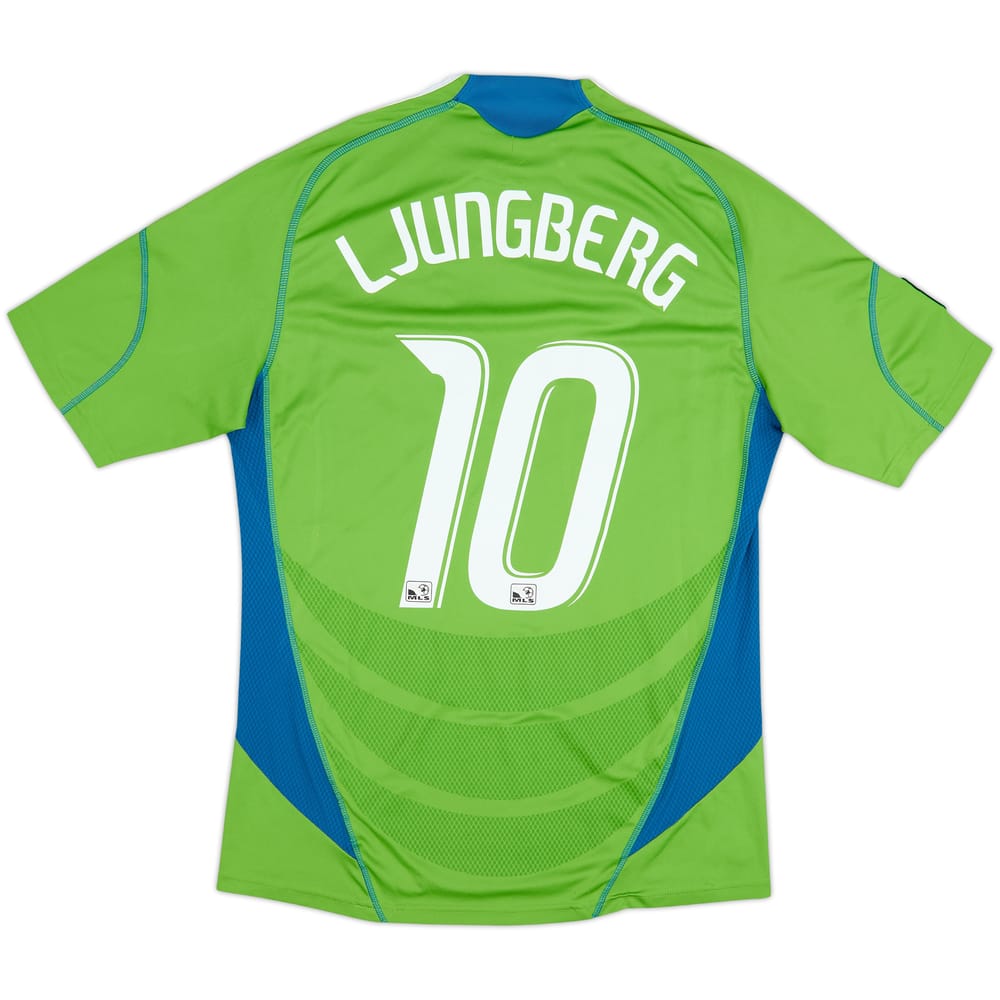 2009-10 Seattle Sounders Home Shirt Ljungberg #10 - 7/10 - (M)