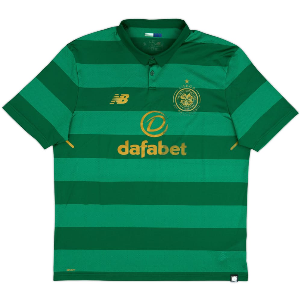 2017-18 Celtic 'Lisbon Lions 50th Anniversary' Away Shirt - 6/10 - (XL)