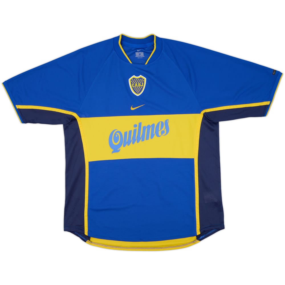 2001-02 Boca Juniors Home Shirt - 9/10 - (M)