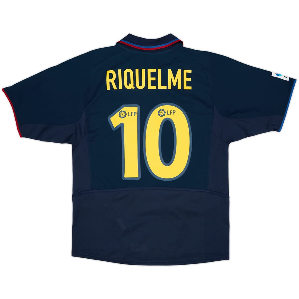 2002-03 Barcelona Away Shirt Riquelme #10 - 7/10 - (M)