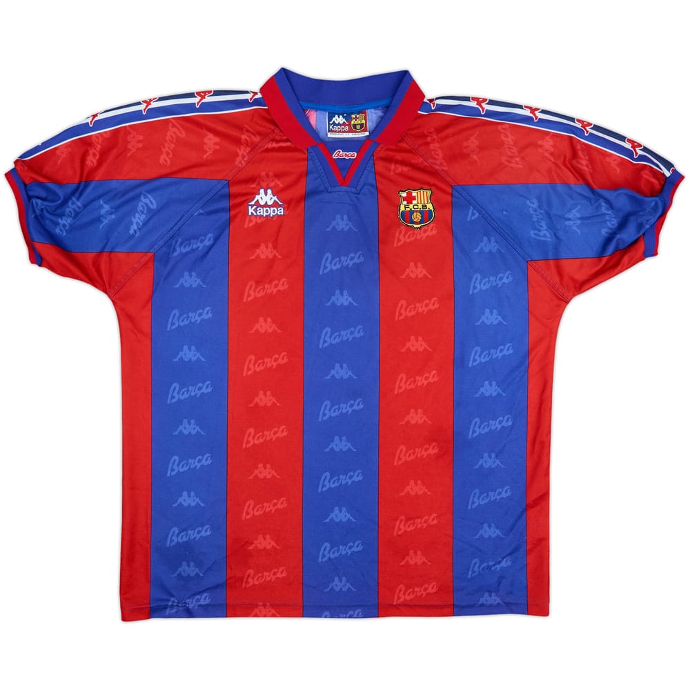 1995-97 Barcelona Home Shirt - 5/10 - (XXL)