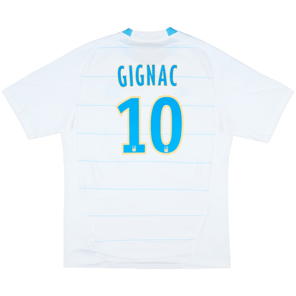 2010-11 Olympique Marseille Home Shirt Gignac #10 - 6/10 - (XL)