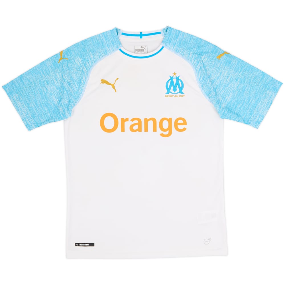 2018-19 Olympique Marseille Home Shirt - 8/10 - (S)
