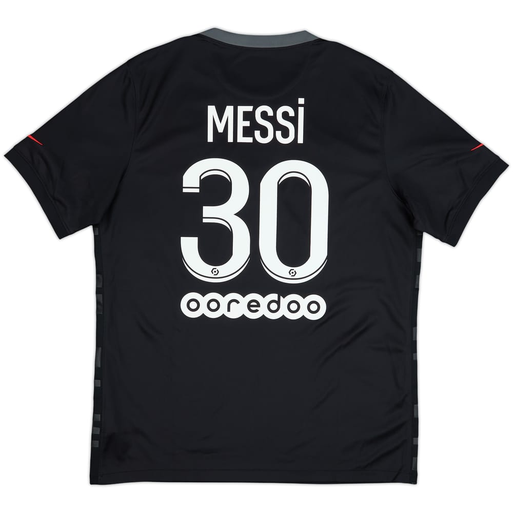 2021-22 Paris Saint-Germain Third Shirt Messi #30 - 10/10 - (L)
