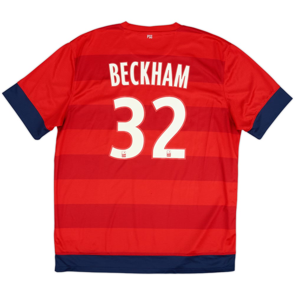 2012-13 Paris Saint-Germain Away Shirt Beckham #32 - 9/10 - (XL)