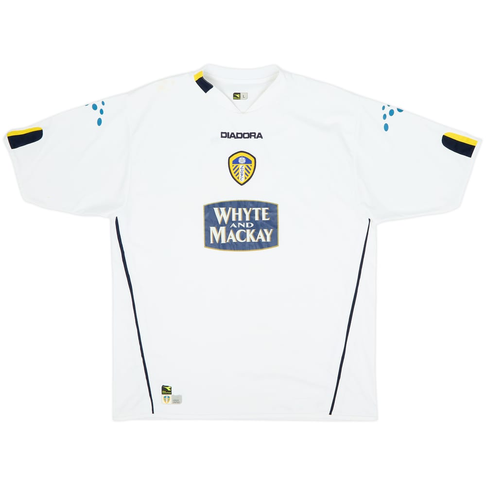 2004-05 Leeds United Home Shirt - 5/10 - (L)
