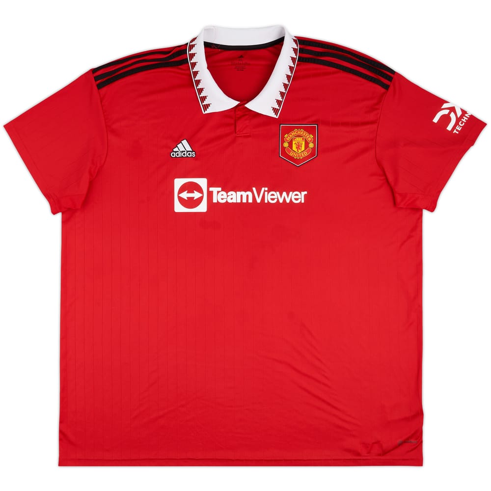 2022-23 Manchester United Home Shirt - 7/10 - (4XL)