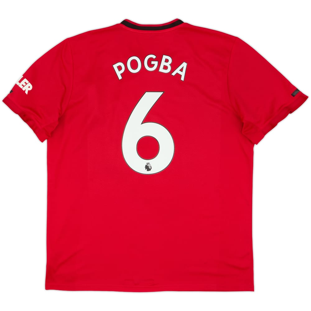2019-20 Manchester United Home Shirt Pogba #6 - 5/10 - (XL)