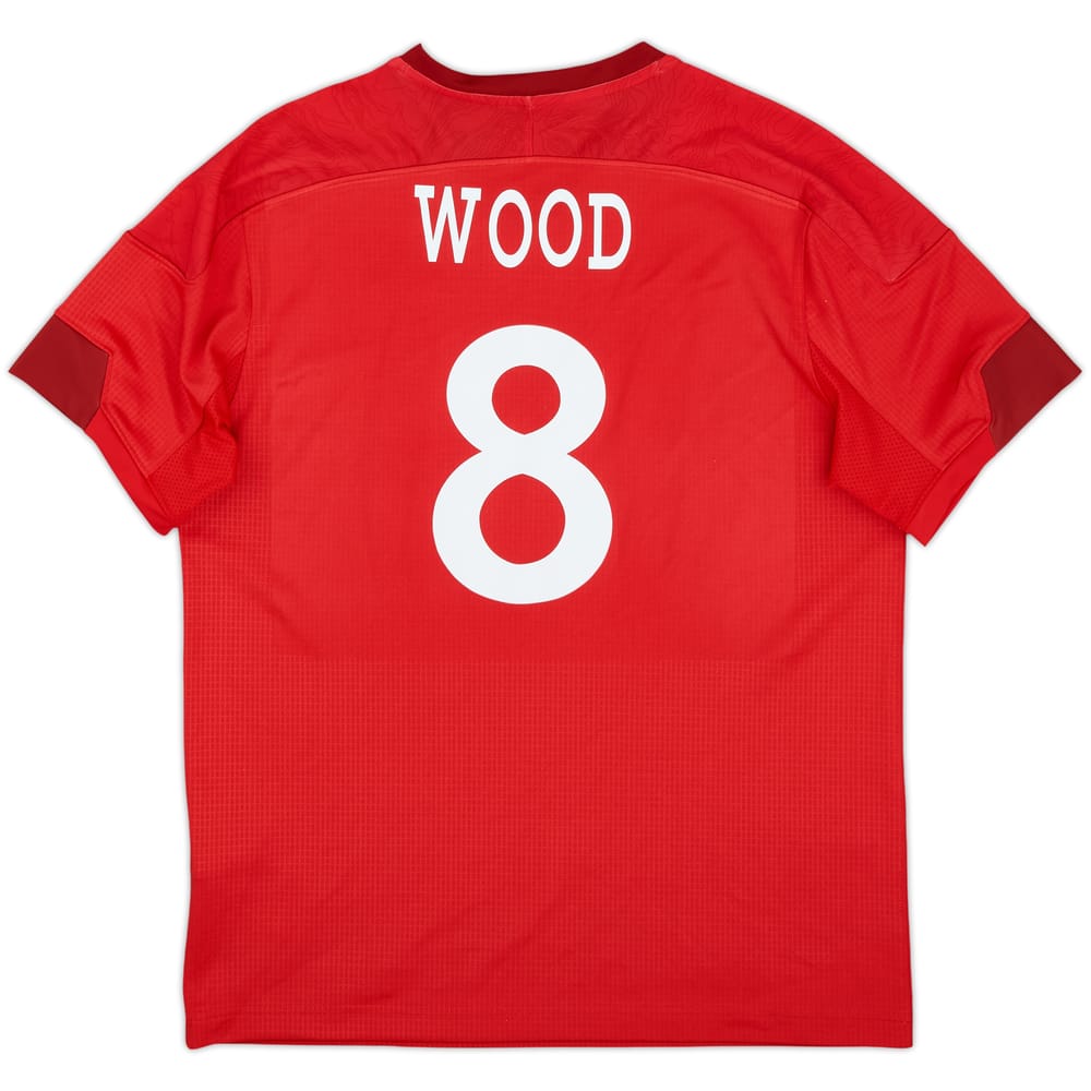 2017-18 Wales Rugby Home Shirt Wood #8 - 8/10 - (L)