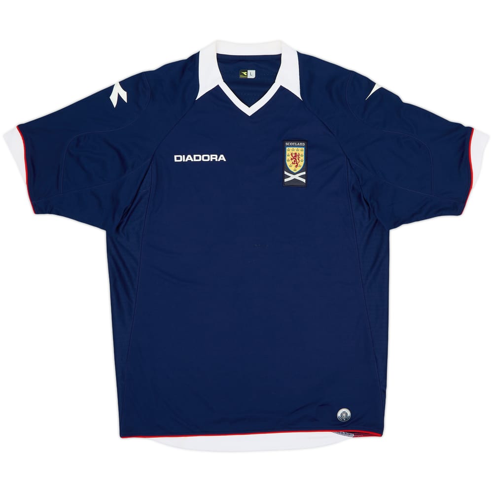 2008-09 Scotland Home Shirt - 7/10 - (L)