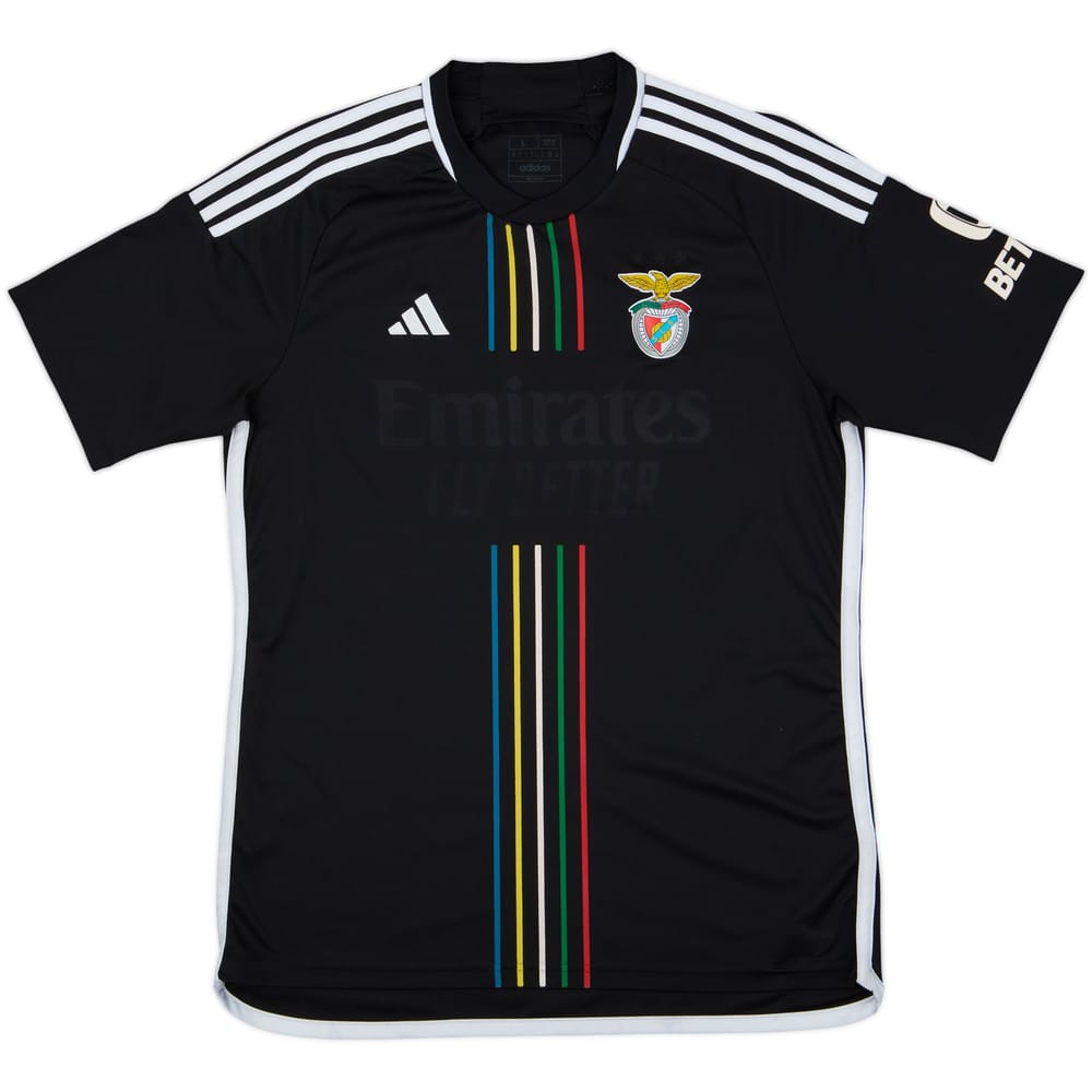 2023-24 Benfica Away Shirt - 4/10 - (L)