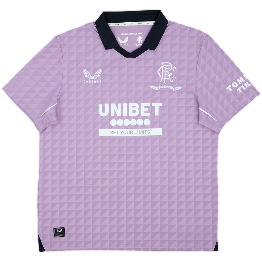 2021-22 Rangers '150 Years Anniversary' Third Shirt - 9/10 - (L)